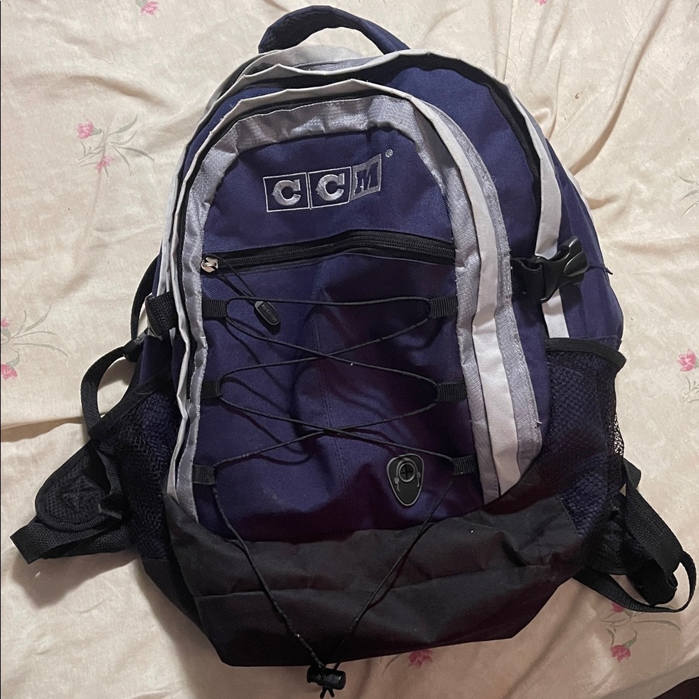 CCM Navy and Black Men's Backpack